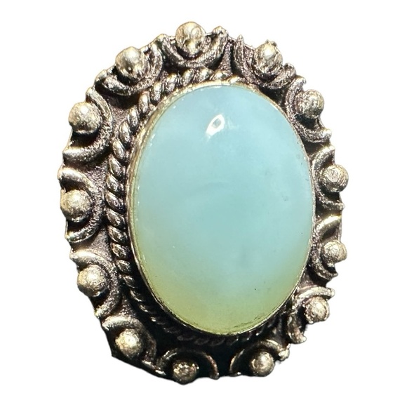 NEW Larimar 925 ring size 5 - Picture 2 of 7